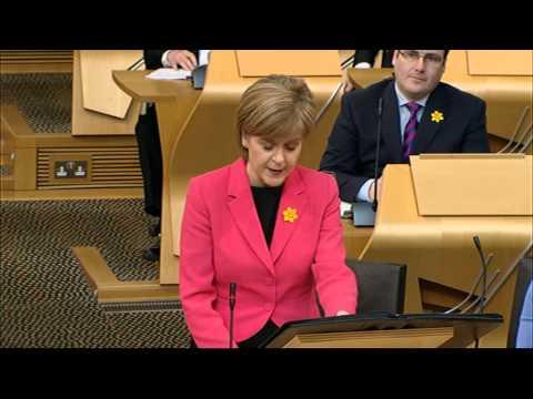 First Minister's Questions - Scottish Parliament: 5th March 2015