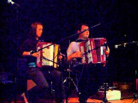 DONNA MACDONALD AND ROBERT NAIRN AT BARVAS HALL ISLE OF LEWIS