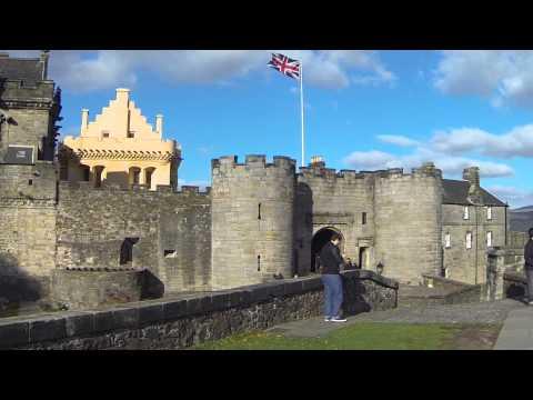 William Wallace Monument And Stirling Castle