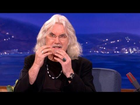 Billy Connolly Smoked A Bible - CONAN On TBS
