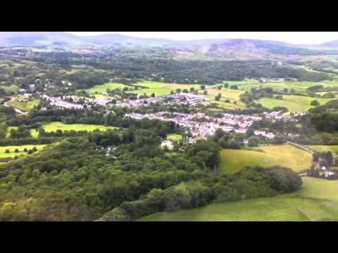 A Helicopter Flight To The Gatehouse Of Fleet