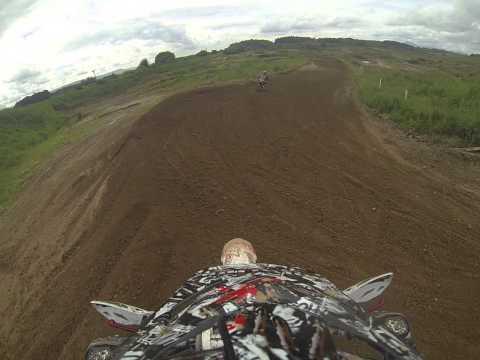 DOUNE MOTOCROSS CRF 250 FIRST TIME ON TRACK, RAY, RYAN, LEE, TOM TOM