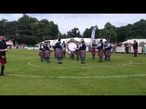 Bothwell Castle Pipe Band Europeans 2013