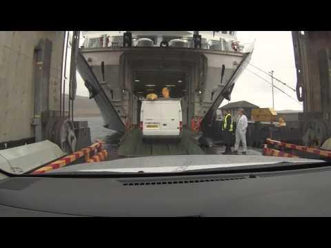 Complicated Boarding CalMac Ferry At Uig - ScotVlog 47