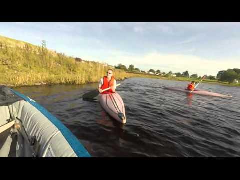 Canoeing On Loch Ken , October 2015