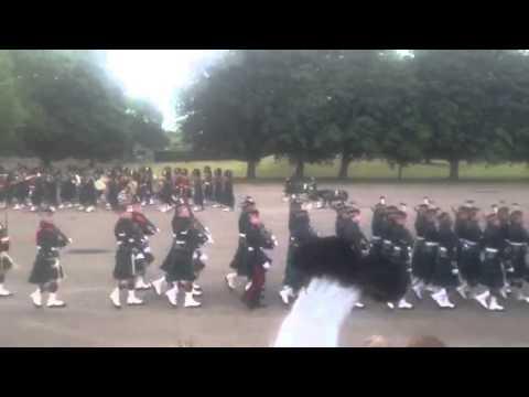 5 Scots / Argyll And Sutherland Highlanders. Last Parade As A Battalion March Off