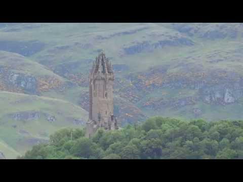 William Wallace Monument Abbey Craig Stirling Scotland