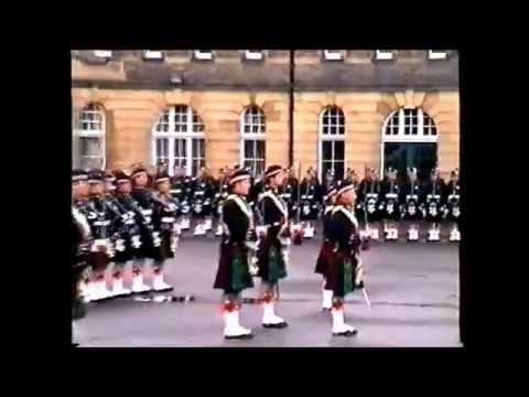 Argyll And Sutherland Highlanders  Presentation Of Colours  Redford Barracks1996