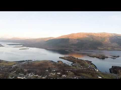 Ballachulish Brecklet Trail Aerial