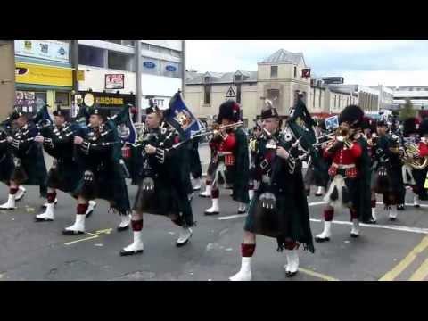 Argyll`s Farewell Parade, Stirling.