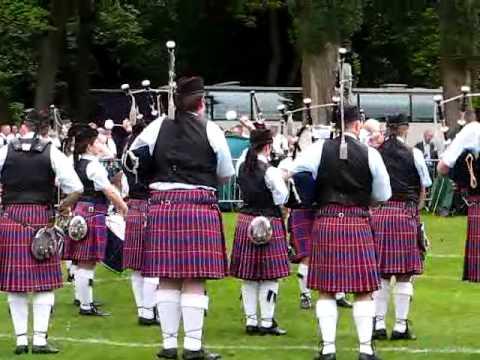 Clan Gregor Society - British Pipe Band  Championships 2008