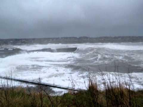 Huge Storm Hits Wick Bay - 15 December 2012