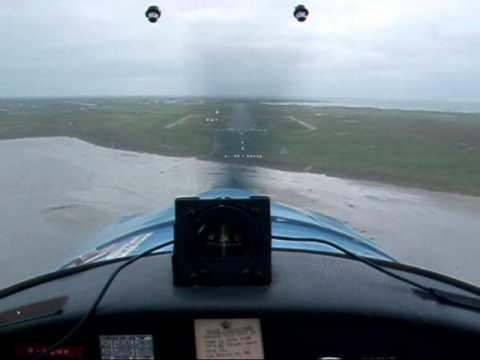 Landing On Runway 24 Benbecula.wmv