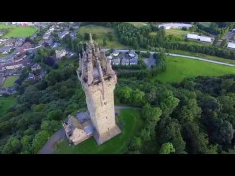 Wallace Monument Drone 31th July 2016