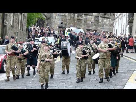 Argyll & Sutherland Highlander Veterans, Stirling.