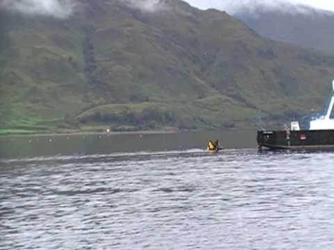 View From Corran Ferry On Loch Linnhe Near Fort William Scotland