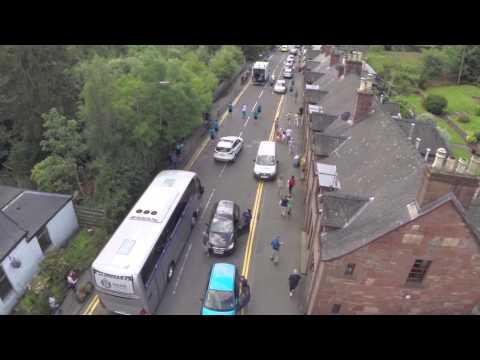 The Queens Baton Relay Loch Lomond Drymen