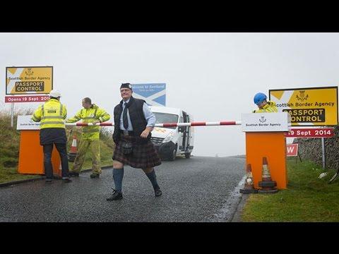Pranksters Set Up Fake Scottish Border Passport Controls
