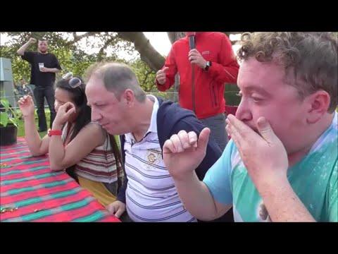 Chilli Eating Contest Scottish Chili Festival Scone Palace Sun 21st Sept 2014