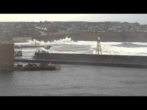 Grey Day At Wick Bay 17 January 2014