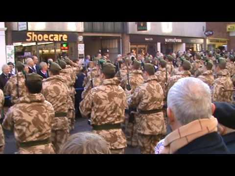 Argyle & Sutherland Highlanders Return From Afghanistan